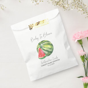 Baby in Bloom l Watermelon Samen Baby Dusche Geschenktütchen