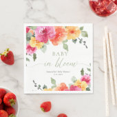 Baby in Bloom leuchtend Frühling Sommerdusche Serviette (Beispiel)