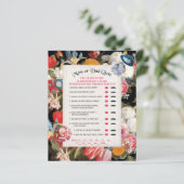 Baby in Bloom Mama oder Vater Quiz Baby Showspiel (Stehend Vorderseite)