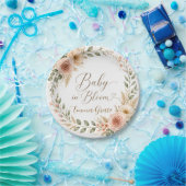Baby in Bloom-Papierteller Pappteller (Party)