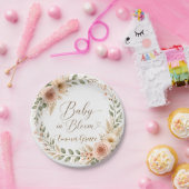 Baby in Bloom-Papierteller Pappteller (Party)