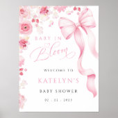 Baby in Bloom Poster | Digitale Option verfügbar (Vorne)