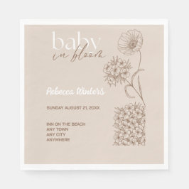 Baby in Bloom Serviette