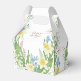 Baby in Bloom Spring Easter Baby Dusche Geschenkschachtel