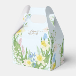 Baby in Bloom Spring Easter Baby Dusche Geschenkschachtel