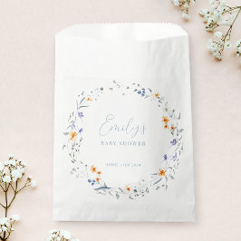 Baby in Bloom Spring Summer Floral Baby Dusche Geschenktütchen