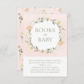Baby in Bloom Sprinkle Bücher für Baby Begleitkarte (Vorne/Hinten)