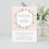 Baby in Bloom Sprinkle Bücher für Baby Begleitkarte (Stehend Vorderseite)