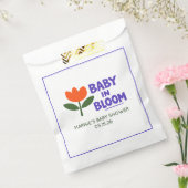 Baby in Bloom Tulip Trendy Modern Baby Shower Geschenktütchen (Versiegelt)