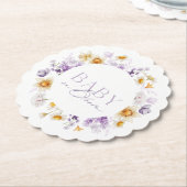 Baby in Bloom Untersetzer (angewinkelt)