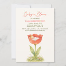 Baby in Bloom Whimsical Cottagecore Babyparty