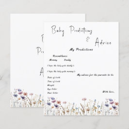 Baby in Bloom Wildblume Baby Showroom Flyer