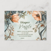 Baby in Bloom-Wildblume Begleitkarte (Vorderseite)