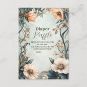 Baby in Bloom-Wildblume Begleitkarte (Vorderseite)