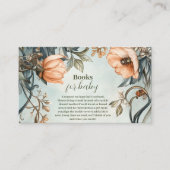 Baby in Bloom Wildblume Garden Kinderdusche Begleitkarte (Vorderseite)