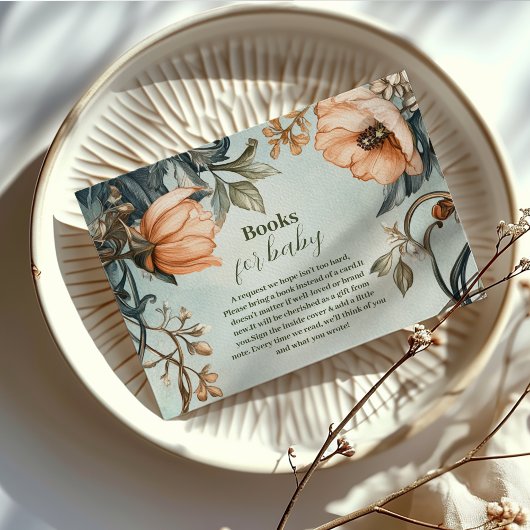 Baby in Bloom Wildblume Garden Kinderdusche Begleitkarte