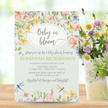 Baby in Bloom Wildblume Garden Kinderdusche