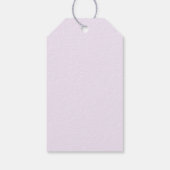 Baby in Bloom Wildblume Garden Kinderdusche Geschenkanhänger (Rückseite)