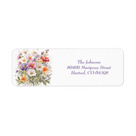 Baby in Bloom Wildblume Lilac Babydusche