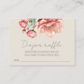 Baby in Bloom Wildblume Lilac Babydusche Begleitkarte (Vorderseite)