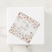 Baby in Bloom Wildblumen Baby Girl Baby Dusche Geschenkanhänger (Beispiel)