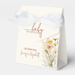 Baby in Bloom Wildflower Baby Shower Geschenkschachtel
