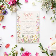 Baby in Bloom Wildflower Florale Mädchen-Baby-Part