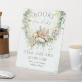 Baby in Bloom Woodland Floral Baby Girl Dusche Sockelschild (In SItu)