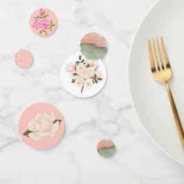 Baby in Bloom Wrapping Paper für Babydusche Konfetti