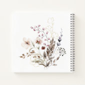 Baby in Bloom wünscht sich ein Baby Spiral Noteboo Notizblock (Rückseite)