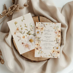 Baby in Bloom zender Blumendusche einladen