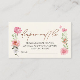 Baby in blühender Blume Kinderdusche-Windelpreisve Begleitkarte