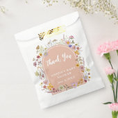 Baby in blühender Wildblume Mauve Pink Geschenktütchen (Versiegelt)