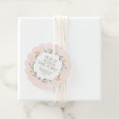 Baby in Blütendusche Pop, wenn sie Pop Geschenkanhänger (Beispiel)