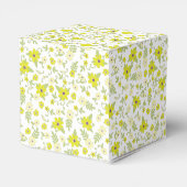 Baby in Blütendusche Vintage Blume Geschlecht neut Geschenkschachtel (Rückseite)