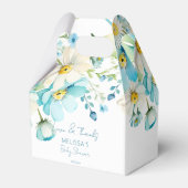 Baby in Blütenfrühling Sommerdusche bevorzugt Geschenkschachtel (Vorderseite)