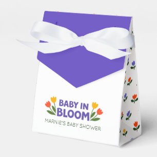 Baby in Blütenpracht! Tulpen-Blumengarten-Baby-Par Geschenkschachtel