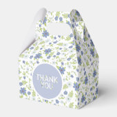 Baby in der Blütendusche Geschenkschachtel (Rückseite)