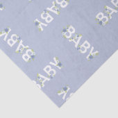 Baby in der Blütendusche Seidenpapier (Detail)