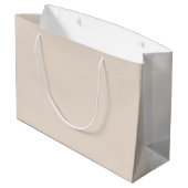 Baby in der Wiege Große Geschenktüte (Rückseite Schrägansicht)