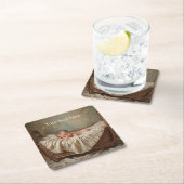 Baby in der Wiege Rechteckiger Pappuntersetzer (Vor Ort)