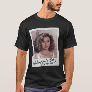 Baby in einer Ecke Instant Foto Zitat 80er Film T-Shirt