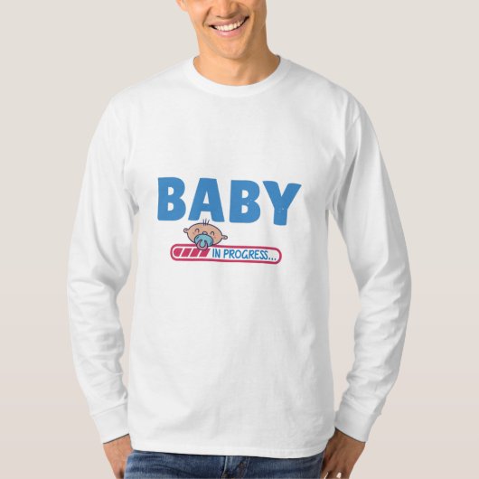 Baby in progress T-Shirt (Vorderseite)