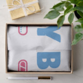 Baby in progress Visitenkarte Seidenpapier (Geschenk)