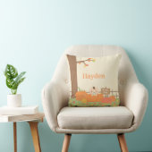 Baby in Pumpkin FunnyFall Theme Kinderzimmer Dekor Kissen (Stuhl )