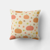Baby in Pumpkin FunnyFall Theme Kinderzimmer Dekor Kissen (Rückseite)