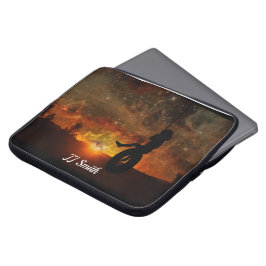 Baby in Reifenschwung Laptop-Sieb Laptopschutzhülle