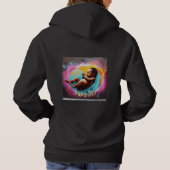 Baby in Womb, Imago Dei, Bild Gottes, Graffiti Hoodie (Rückseite)