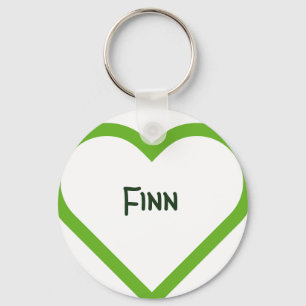 Baby Individuelle Name Heart Key Ring Schlüsselanhänger