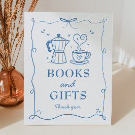 Baby Is Brewing Books and Gifts Sign Sockelschild